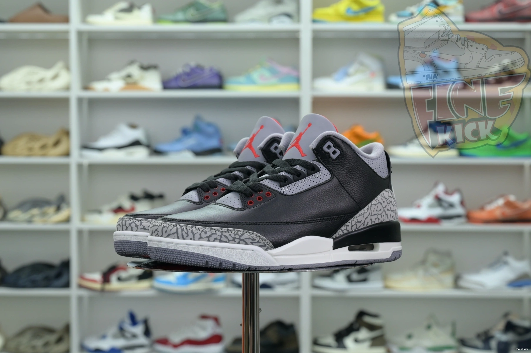 Air Reimagined” 3“Black Jordan Cement 0224